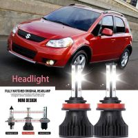 ไฟหน้ารถยนต์ LED LAI 40w 6000k สีขาว สําหรับ SUZUKI SX4 S-Cross (JY) 2016-2023 2PCS