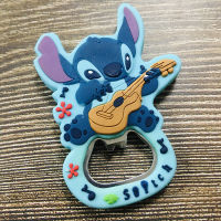 [In stock] Stitch การ์ตูนน่ารักรุ่นใหม่ PVC แม่เหล็กติดตู้เย็นที่เปิดขวดแบบนิ่ม ที่เปิดกระป๋องเครื่องใช้ในครัวขนาดเล็ก