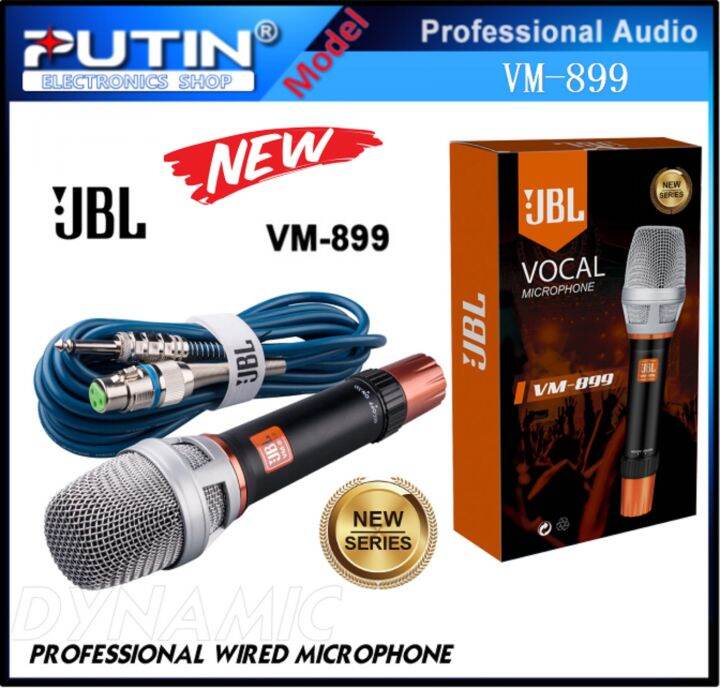 * NEW JBL Dynamic Microphone VM899 HiFidelity UniDirectional JBL