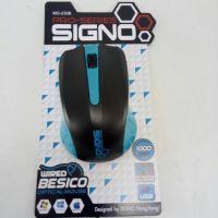 SIGNO PRO-SERIES MO-230 WIRED BESICO OPTICAL MOUSE 1000DPI