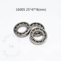 16005 25x47x8(mm) 1Piece free shipping bearing 16005 chrome steel deep groove bearing