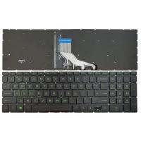 New For HP Gaming Pavilion 15-CX 15-CX0010CA 15-CX0020CA 15-CX0020NR 15-CX0030NR 15-CX0040NR Laptop Keyboard US Green Backlit