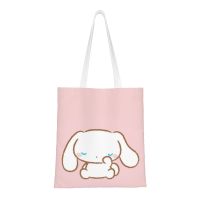 ถุงผ้าฝ้ายชอปปิ้งถุง Tas Jinjing Kanvas Cinnamoroll,กระเป๋าชายหาด,Kado Ulang Tahun | ถุงช้อปปิ้งนำมาใช้ใหม่ในครัว,กระเป๋าหนังสือ