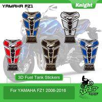 “》 {รถจักรยานยนต์3D ถังสติกเกอร์ปลอกปกป้องเข่ารูปลอกลายก้างปลาสำหรับ Yamaha FZ1 2006 - 2016 07 08 09 10 11 12 13