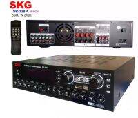 SKG เครื่องแอมป์ขยาย 5.1Ch 6000w P.M.P.O รุ่น SK-328 +USB (สีเงิน) MBV