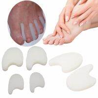 ₪❒♧ 2x Silicone Gel Toe Wedge Separators Polymer Pad Foot Protector Spacers Cushion