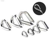 ✹♣❀ M1.5-M32 Thimbles Ring Clamp 304 Stainless Triangular Chicken Heart Ring Cable Wire Rope Clamp Protective Sleeve Accessories