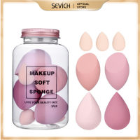 SEVICH พัฟแต่งหน้าฟองน้ำหลายขนาด Soft 7PCS Beauty Tools