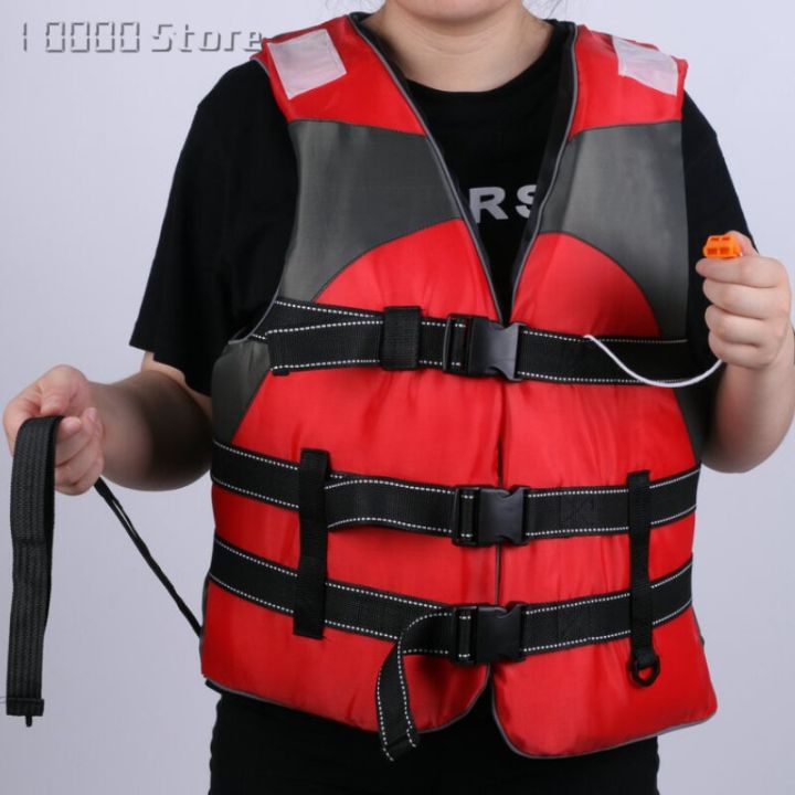 outdoor-rafting-life-jacket-for-children-and-adult-swimming-snorkeling-wear-fishing-suit-professional-drifting-level-suit-life-jackets