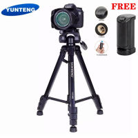 (ของแท้100%)YUNTENG VCT-668 ขาตั้งกล้อง ขาตั้งมือถือ 3ขา tripod for camera DVฟรี VCT-3281 รีโมทBluetooth+ตัวตั้งโทรศัพท์