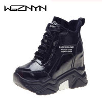 Hot Sale Chunky Platform Outdoor Sneakers Women Winter Warm Super High Heels Casual Shoes Woman Height Increasing Boots Mujer