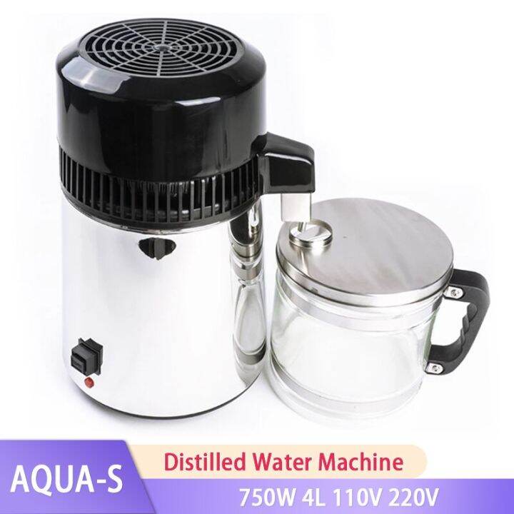 110V 220V Distilled Water Machine Pure Water Distiller 304 Stainless