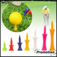 WUXU 37มม. 31มม. เสื่อกอล์ฟ ส่วนกีฬา สีสัน ทนทาน Golf Tees ลูกกอล์ฟ Tees Holder ยาง ทนทาน