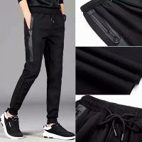 Jogging pants mens four seasons can wear trendy casual pants jogging pants plus size loose sports pants mens long pants hiking pants