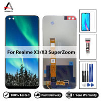 6.6 "Original สำหรับ Realme X3 SuperZoom RMX2086หน้าจอ LCD จอแสดงผล Touch Panel Digitizer Assembly เปลี่ยนคุณภาพสูงไม่มี Dead Pixel