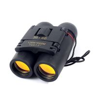 ZZOOI 30 X 60  Zoom Portable Powerful Binoculars Long Range Telescope Jumelles Folding Low Light Night Vision Monocular For Hunting