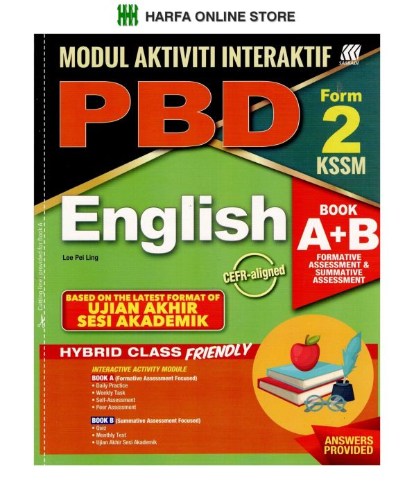 Modul AKtiviti Interaktif PBD English Form 2 KSSM UASA ( Book A+B ...