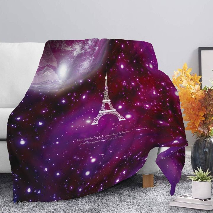 in-stock-white-eiffel-tower-pink-flannel-throwing-blanket-super-soft-extra-large-sofa-mattress-such-as-female-gift-background-can-send-pictures-for-customization