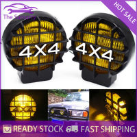 Samurry ✨Hot Sale✨ Car 5.5 4X4 round Off Road ขับรถ halogen FOG LED Work Light Lamp Spotlight FD