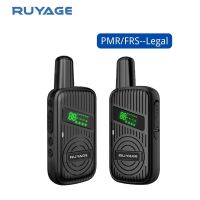 L1 Ruyage วิทยุสื่อสารสองทางแบบชาร์จไฟได้ PMR446เครื่องส่งรับวิทยุขนาดเล็ก2ชิ้นสำหรับล่าสัตว์