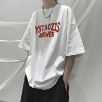 Fashion Alphabeti T-shirts Loose Short Sleeve T Shirts 100 Cotton 2023 Summer Casual Tees Oversize Shirt BF T-shirt Black White