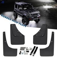 4xชุด Mudflaps Mud Flaps Flap Splash Guards Mudguards สำหรับ Suzuki Jimny Sierra JB64 JB74 2019 2020 2021 Fender Liner ด้านหน้าด้านหลัง