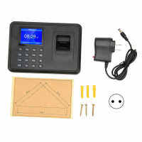 Time Clock Recorder 100‑240V Biometric Fingerprint Machine 1000 User Capacity for Office