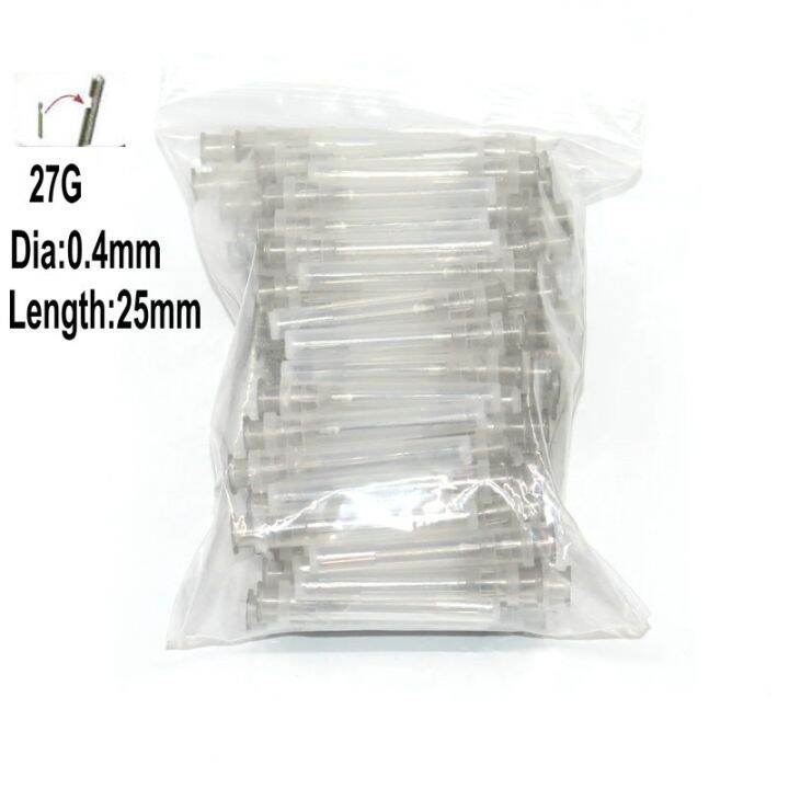 100pcs-bag-dental-endo-irrigation-needle-tips-27g-30g-single-vent-side-vent-yellow-orange-grey-for-irrigation-of-root-canals