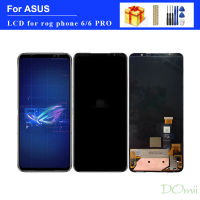 จอ Lcd แบบดั้งเดิม6.78 "สำหรับ Asus ROG Phone 6/6Pro AI2201_D AI2201_C AI2201 _ F สัมผัสหน้าจอ LCD หน้าจอดิจิตอลชิ้นส่วนประกอบ