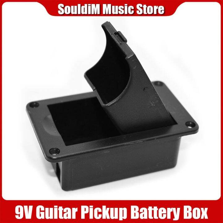 Aazon.co: Unahtinr Active Bass Guitar Pickup 9V Battery Box Plastic