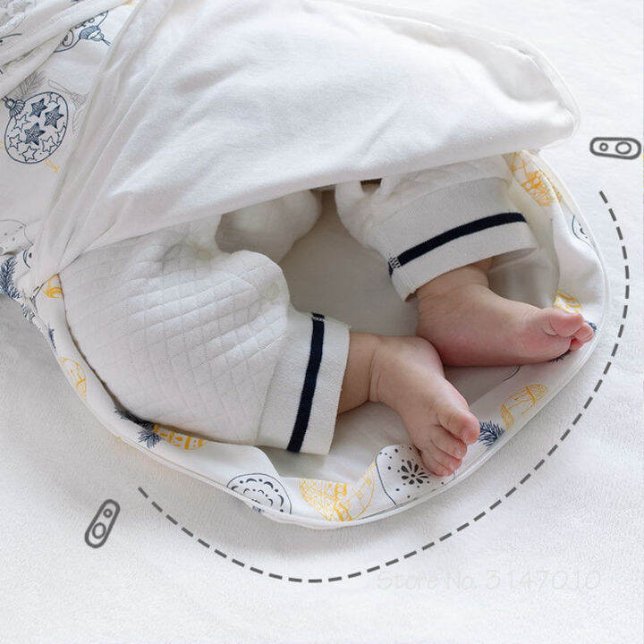 ผ้าห่มเด็กอินทรีย์-swaddle-ฤดูใบไม้ผลิฤดูร้อนถุงนอนทารกแรกเกิด-baby-anti-shock-sleep-sack-wrap-baby-accessories