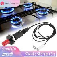 【ราคาถูกคุณภาพดี】1 Out 2 Piezo Gas Grill Pulse Igniter Spark Generator push Batter Ignitor button