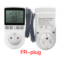 220V EU Digital Timer Swith With Temperature Controller Multi-Function Pragramming Socket Plug Outlet Timing 16A 3680W