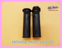 HONDA MSX 125 SF HAND GRIP SET "BLACK" with THROTTLE  #ปลอกมือ ปลอกแฮนด์ สีดำ พร้อม ไส้เร่ง