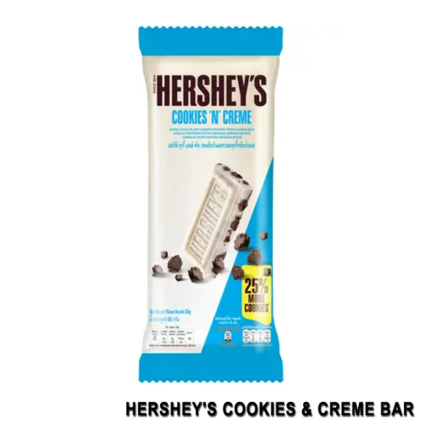 Hershey's Cookies & Creme Bar 90g | Lazada