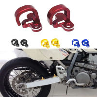 สายเบรกหลังท่อเคเบิ้ลคู่มือหนีบสำหรับซูซูกิ DRZ400E 400E DRZ400S DRZ400S DRZ400SM DRZ400 drz 400วินาที400SM 650SE ~