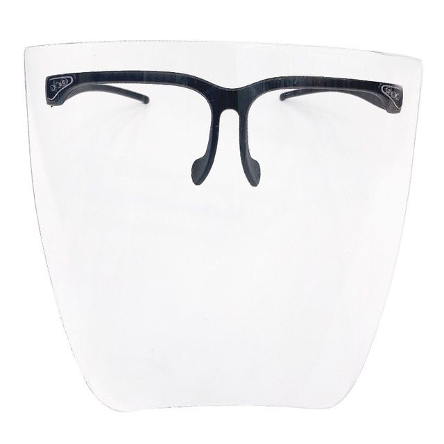 แว่นตากันแดดโปร่งแสงสำหรับทุกเพศ-แว่นตากรอบใหญ่กว้างป้องกันฝุ่นกันลมเครื่องมือทำครัว