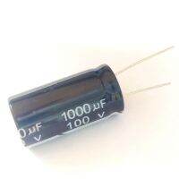 1000UF 1000mF 100V 1000MFD 100โวลต์18*35Mm ตัวเก็บประจุแบบอิเล็กโทรไลติกอลูมิเนียม