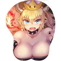 High Quality 3D Mouse Pad Wrist Rest Soft Silica Gel Breast Sexy Hip Office Decor Japan Comic Peripheral Kawaii Friend Game Gift