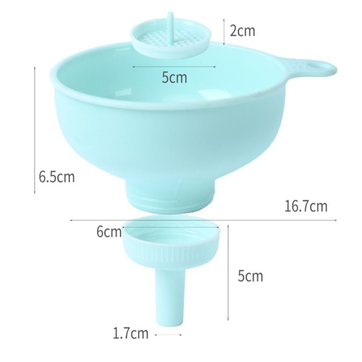ulcer-1-pcs-ชุดสามชิ้น-กรวยครัวปากกว้าง-พีพี-ใช้งานได้จริง-ช่องทางสำหรับใช้ในครัว-ของใหม่-ใช้งานได้หลากหลาย-ช่องทางสำหรับบรรจุขวด-ช่องทางอาหาร