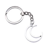 Stars Moon Keychains Findings For Diy Metal Craft Key Chain Accessories