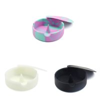 85LA Cigarette Ashtray for Home Office Hotel Restroom Multi-Purpose Silicone Ashtray Holder for Cigarettes Party Bar with Lid