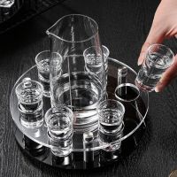 Bar shot glass suits stand a wine points rotating koubei liquor cup