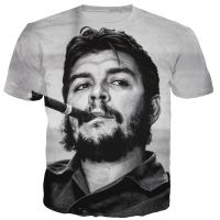 2022 New World Celebrity Che Guevara 3D Print T-shirt Funny Anime Cartoon Cigar Smoking Design Tshirt Men Women Streetwear Tops