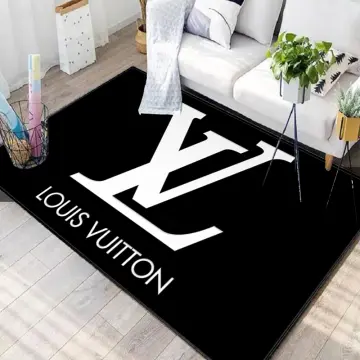 Louis vuitton luxury area rug for living room bedroom carpet home decor mat