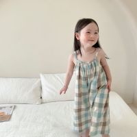 CUTE BABY?พร้อมส่ง?ชุดจั๊มสูทเด็กผู้หญิง สายปรับได้ ชุดเด็ก เเฟชั่นเด็ก(735)