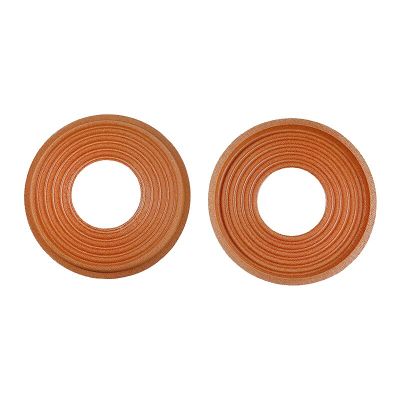 ‘；【-【 2Pcs GHXAMP 185Mm 180Mm 165Mm 155Mm Woofer Bass Spring Pad Cloth Center Cushion Elastic Wave Plate Accessory High Quality
