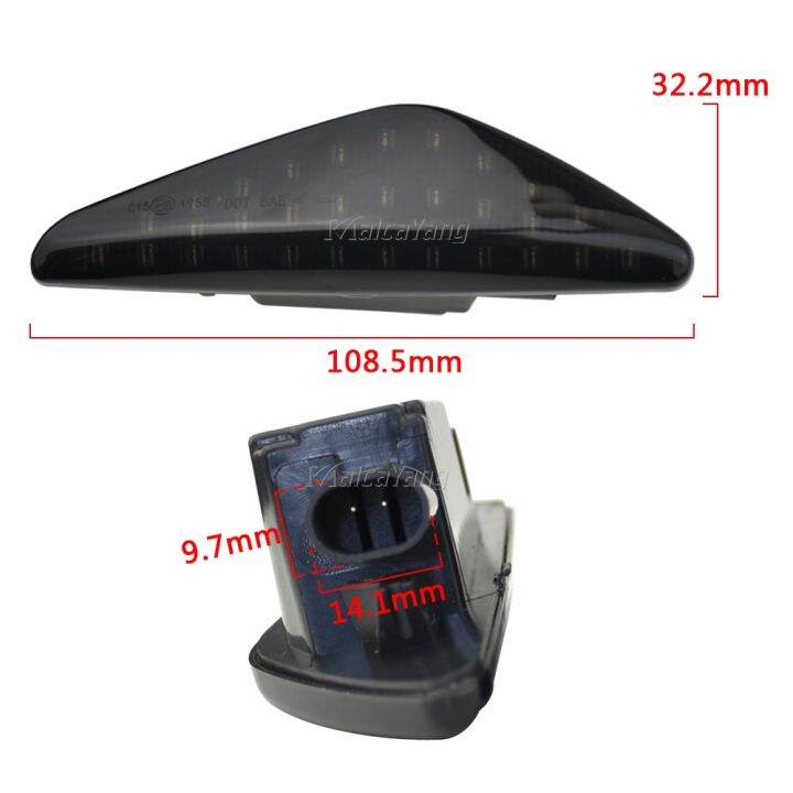 2pcs-clear-smoke-dynamic-flowing-led-side-marker-signal-light-for-bmw-x5-e70-x6-e71-e72-x3-f25-sequential-blinker-lamp