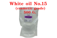 น้ำมันขาว ,น้ำมันแก้ว ,ไวท์ออยล์ ,White Oil No.15 ,White oil Cosmetic grade ,Mineral oil ,สารเพิ่มความชุ่มชื้น ขนาด 500g. 1kg.