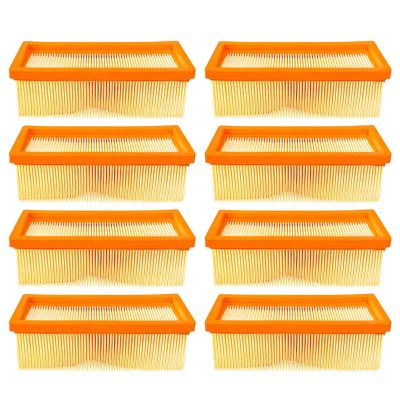 8PCS Filter Elements Vacuum Cleaner Replacement Accessories for Karcher 6.414-498.0 Series SE3001 SE2001